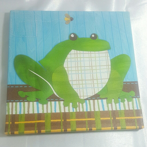Oopsy Daisy Art ~ Backyard Friends- Frog - Picture 2 of 7